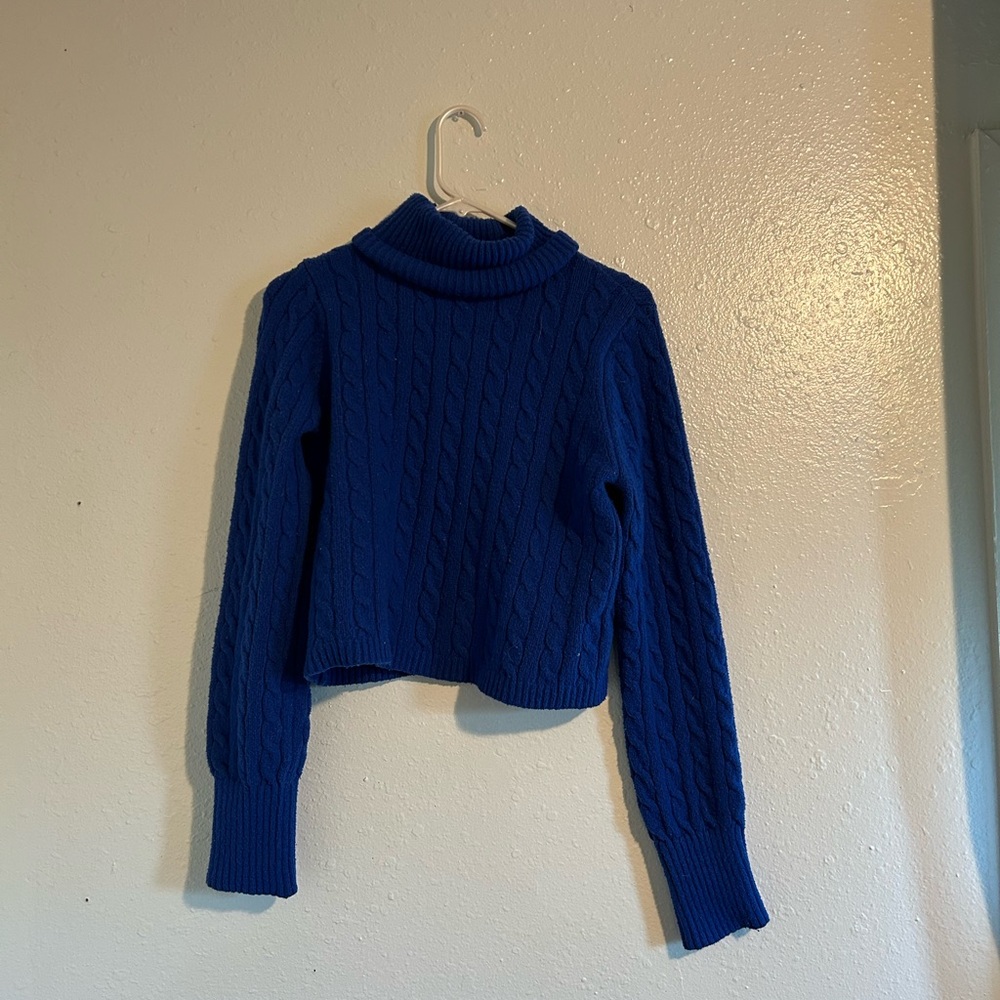 Jessica Simpson Royal Blue Turtleneck Sweater